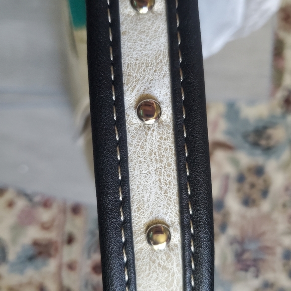 Over the shoulder western style hand bag.  gorgeous turquoise & white N.W.T - Picture 7 of 14